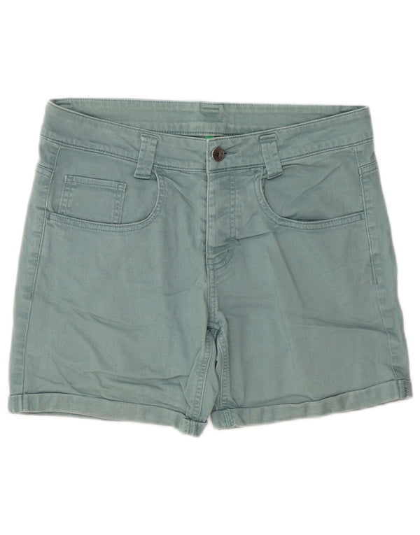 Shorts jeans feminino BENETTON W32 grande verde
