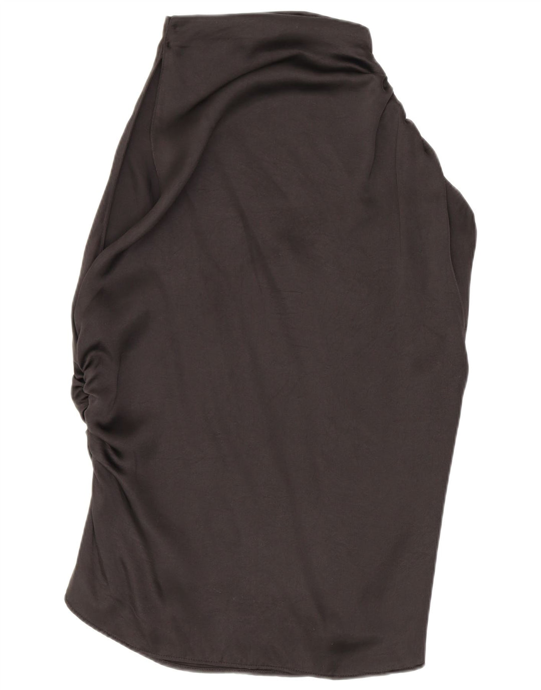 Zara Blusa Feminina Top UK 20 2XL Preto