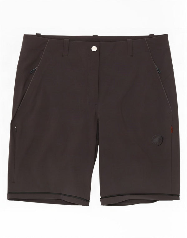 Shorts cargo feminino Mammut UK 18 XL W36 cinza