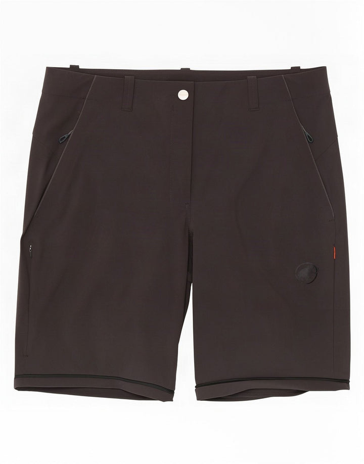 Shorts cargo feminino Mammut UK 18 XL W36 cinza