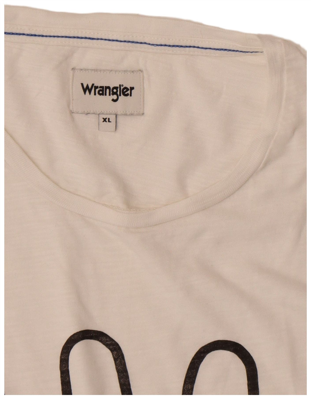 Camiseta gráfica masculina WRANGLER XL branca