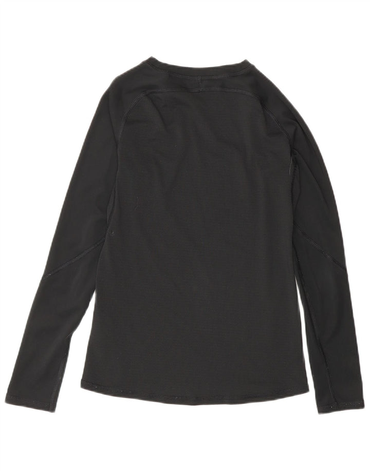 Top Adidas Menino Aeroready manga comprida 11-12 anos preto
