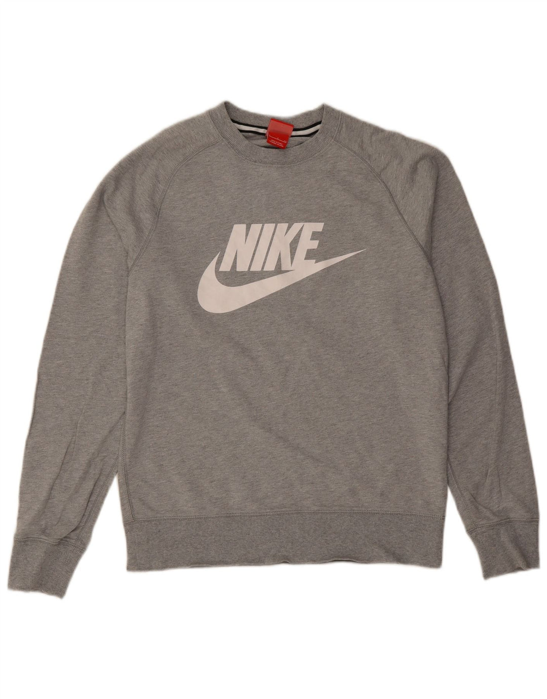 Moletom gráfico masculino Nike Jumper pequeno cinza manchado