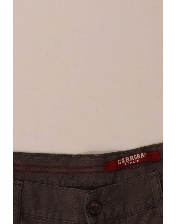 Shorts cargo masculino CARRERA W36 grande cinza