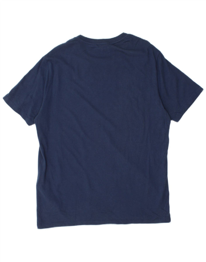Camiseta masculina Levi's Top médio algodão azul marinho