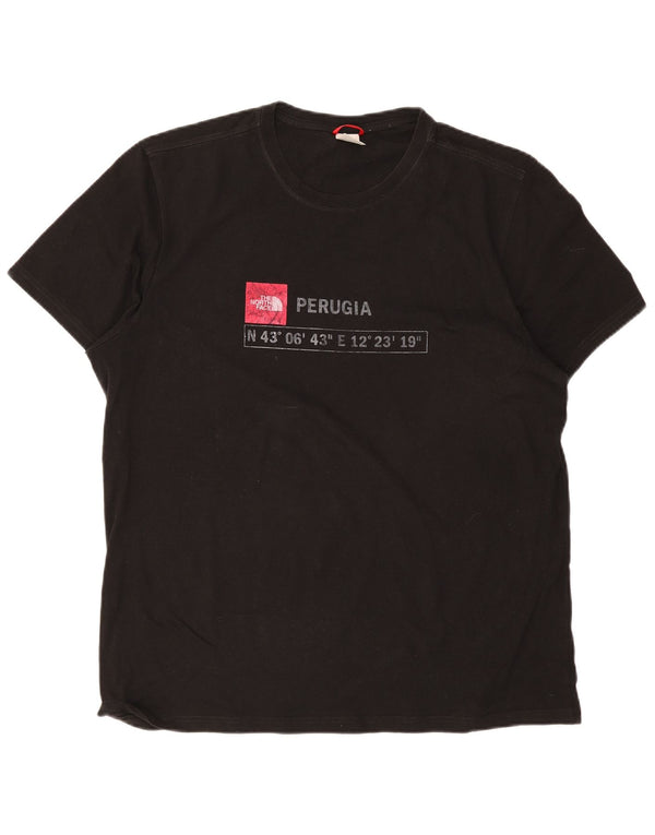 Camiseta gráfica masculina The North Face XL preta