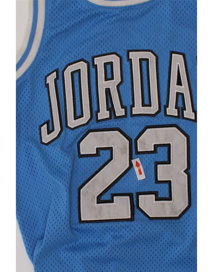 Jordan Boys Michael Jordan Graphic Jersey Top 8-9 anos azul poliéster