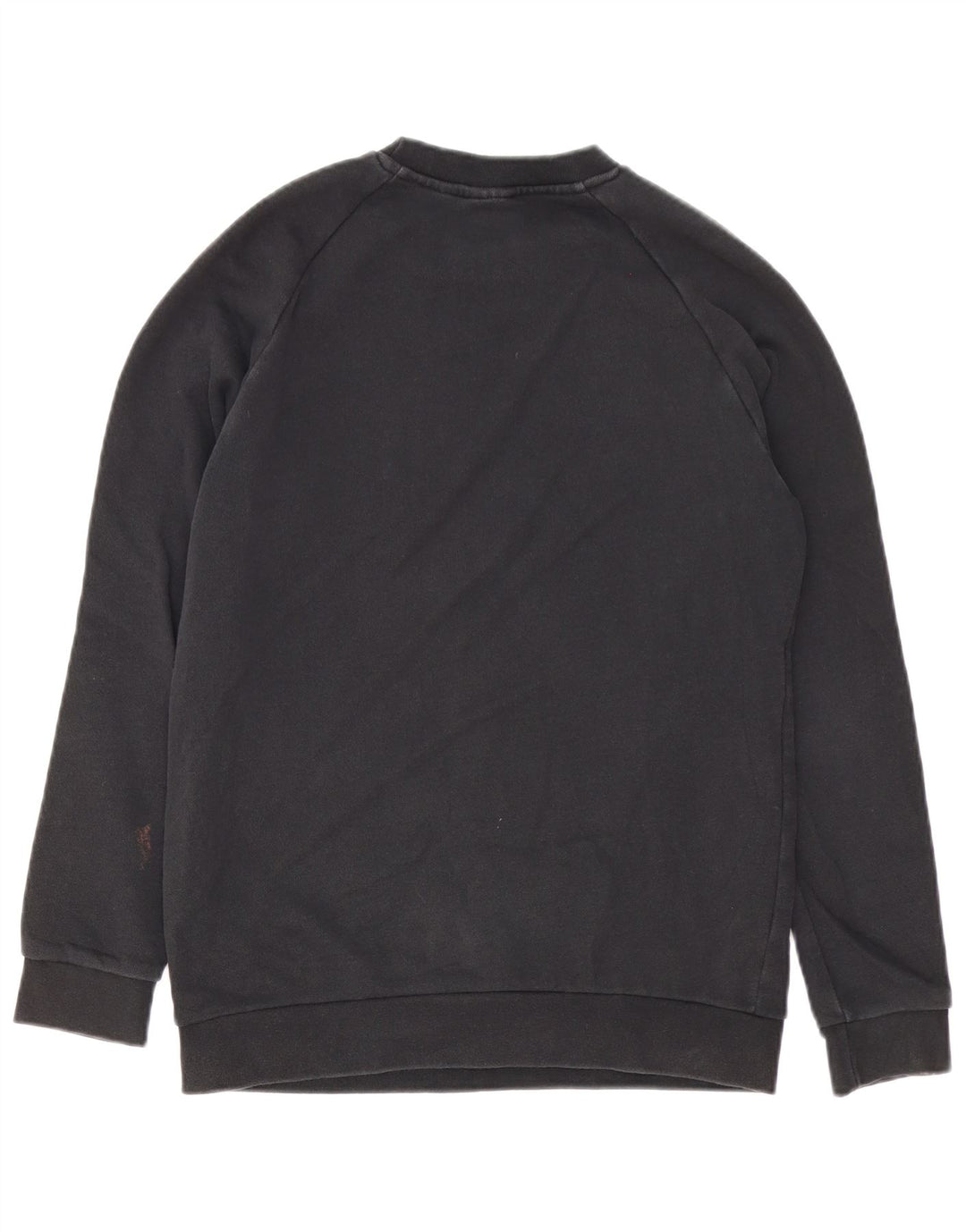 Adidas Mens Graphic Moletom Jumper Pequeno Preto
