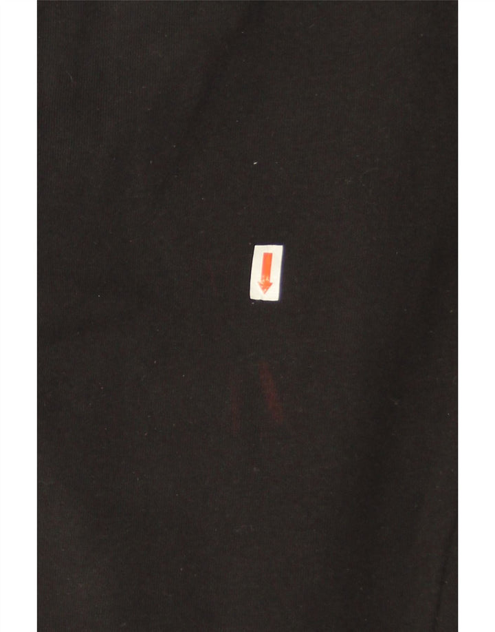 Calça de treino masculina Champion Joggers pequeno algodão preto