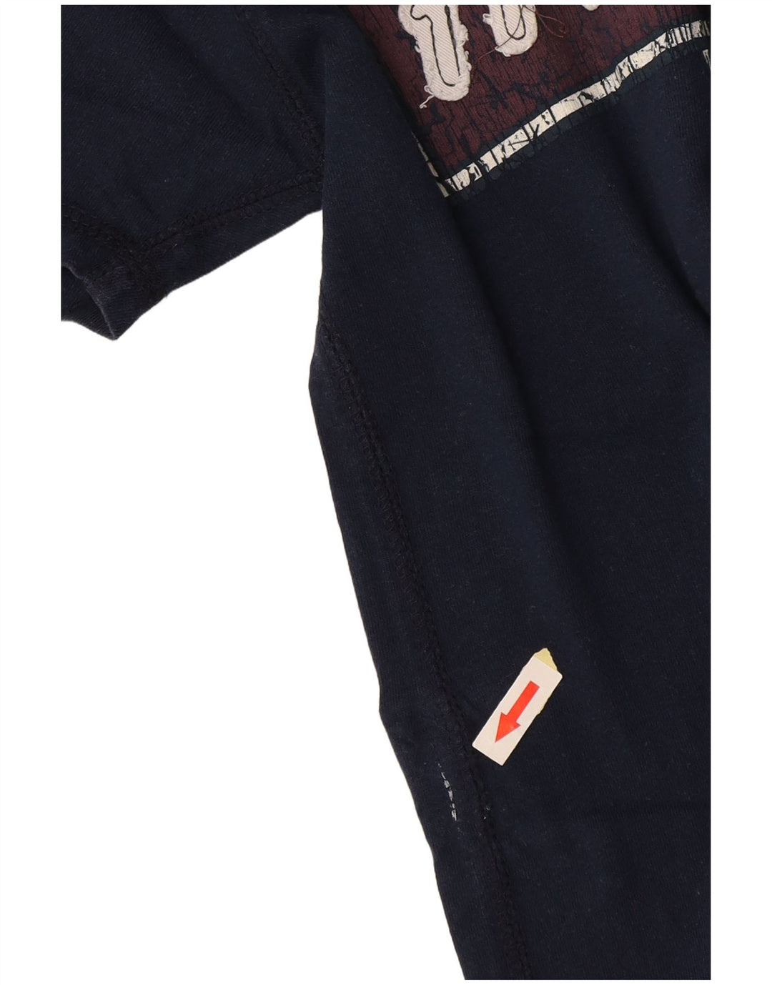 Camiseta masculina HARD ROCK CAFE Florence Graphic Top pequeno algodão azul marinho