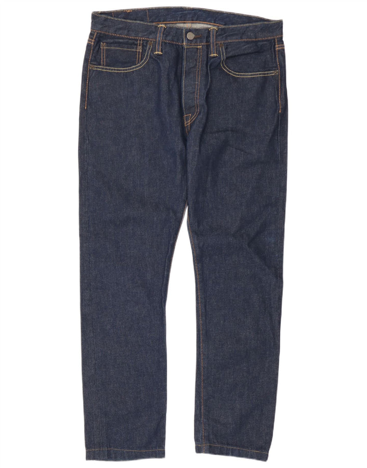 Levi's Masculino 501 Straight Jeans W33 L27 Azul Algodão