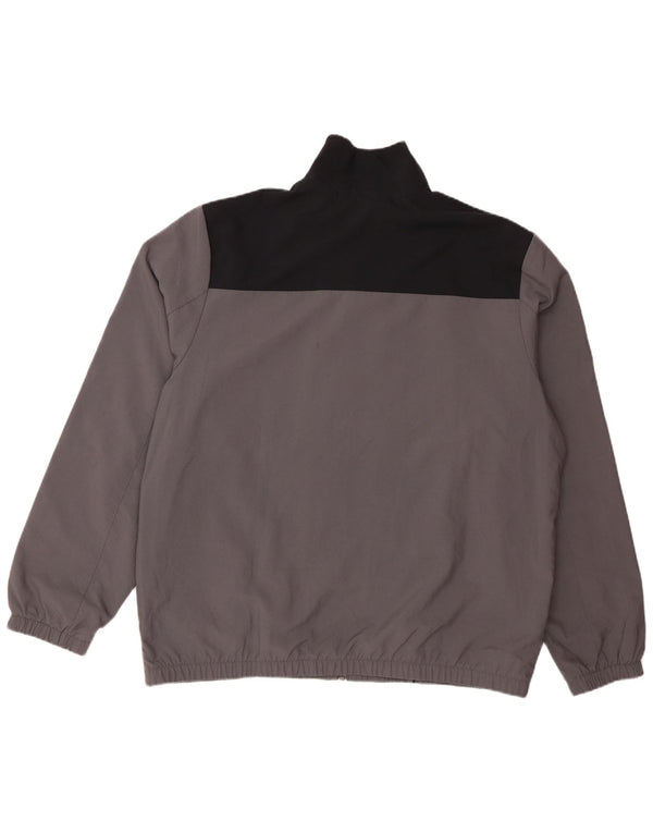 Nike Mens Treino Top Jacket 2XL Cinza Colourblock Poliéster