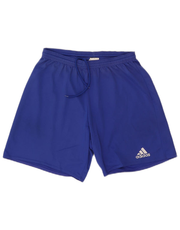 Adidas Masculino Climalite Sport Shorts Médio Azul Poliéster Esportes