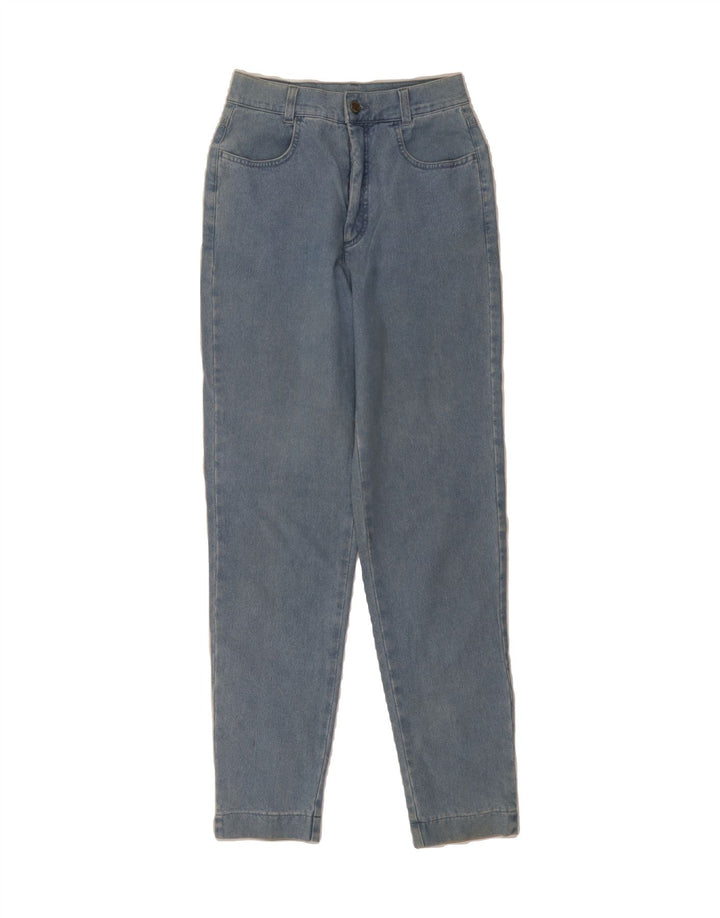 VINTAGE Womens Tapered Jeans W24 L30 Blue Vintage Vintage and Second-Hand Vintage from Messina Hembry 