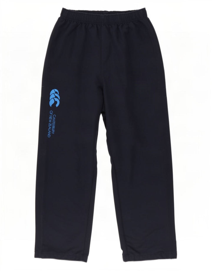 Calças de treino Canterbury Boys 11-12 anos pequenas azul marinho