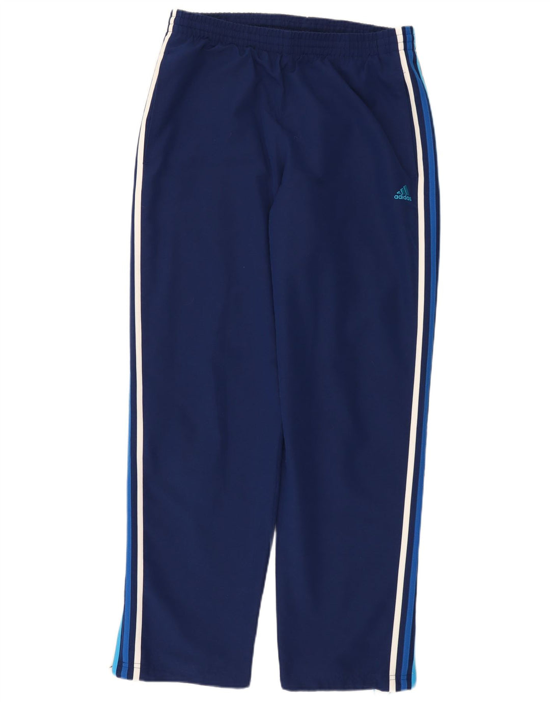 Calça de treino masculina Adidas Climalite médio azul marinho poliéster