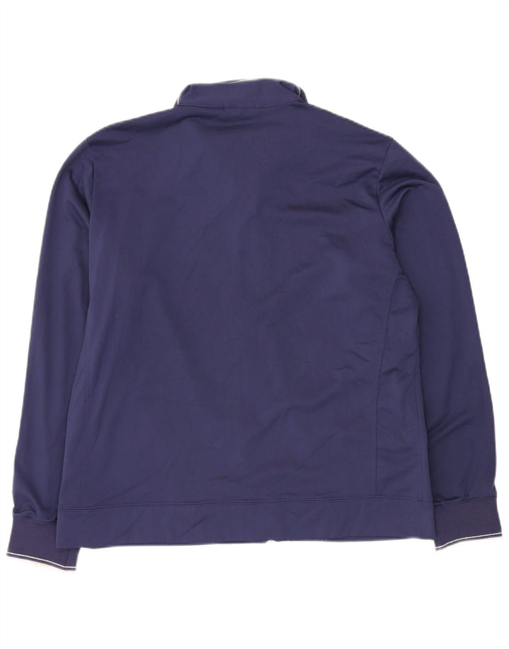 CHAMPION Jaqueta feminina de treino Easy Fit UK 18 XL azul marinho poliéster