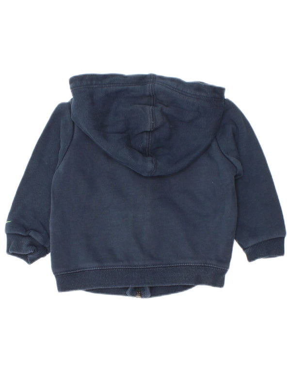 Suéter Nike Baby Boys Graphic Zip com capuz 9-12 meses algodão azul marinho