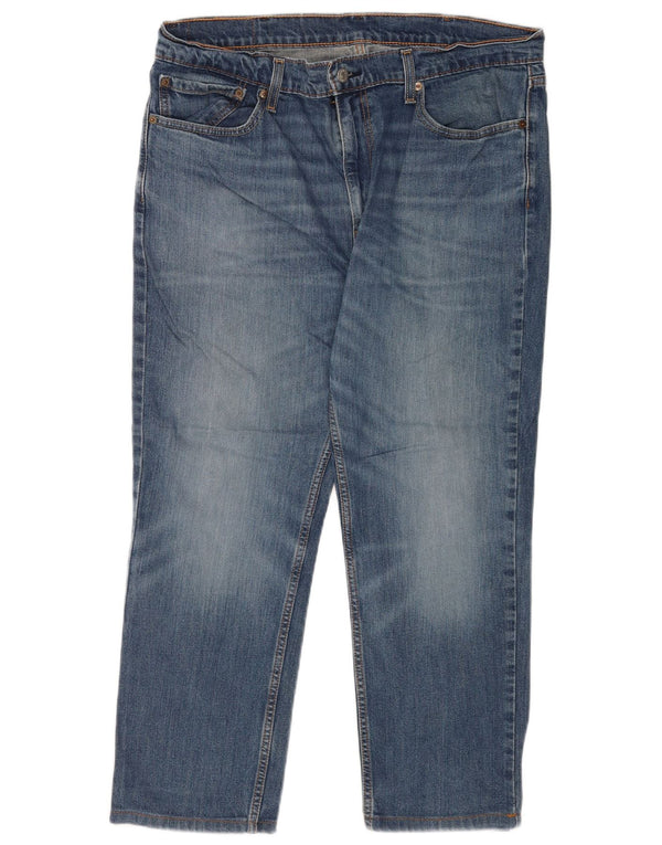 Levi's Masculino 511 Cropped Slim Jeans W38 L25 Azul Algodão