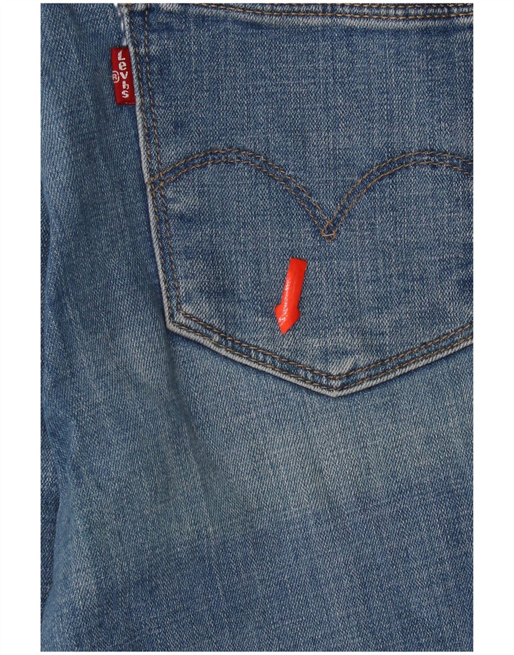 Calça Jeans Slim Slim Feminina Levi's W25 L29 Azul Algodão