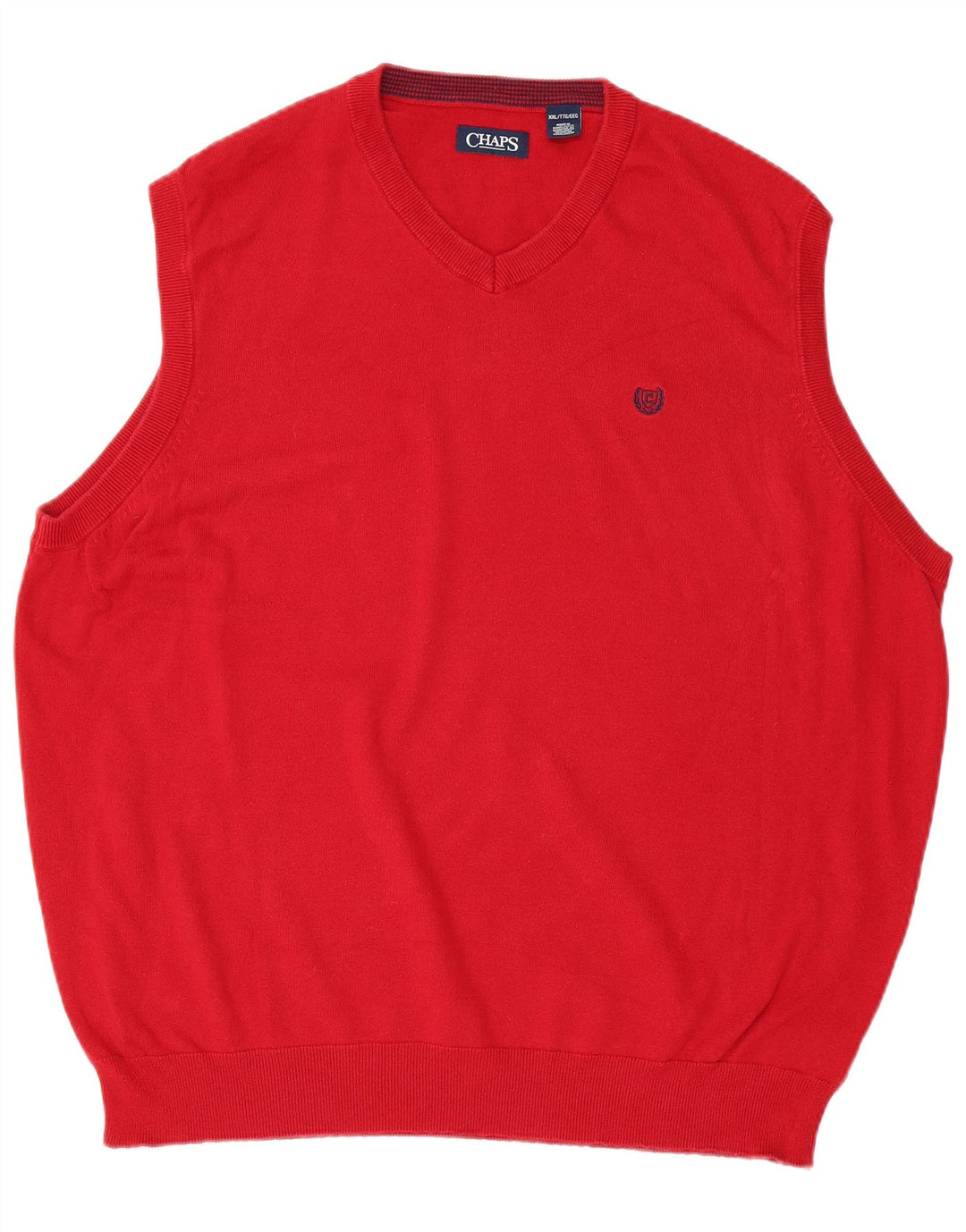 Regata masculina com colete CHAPS 2XL vermelha