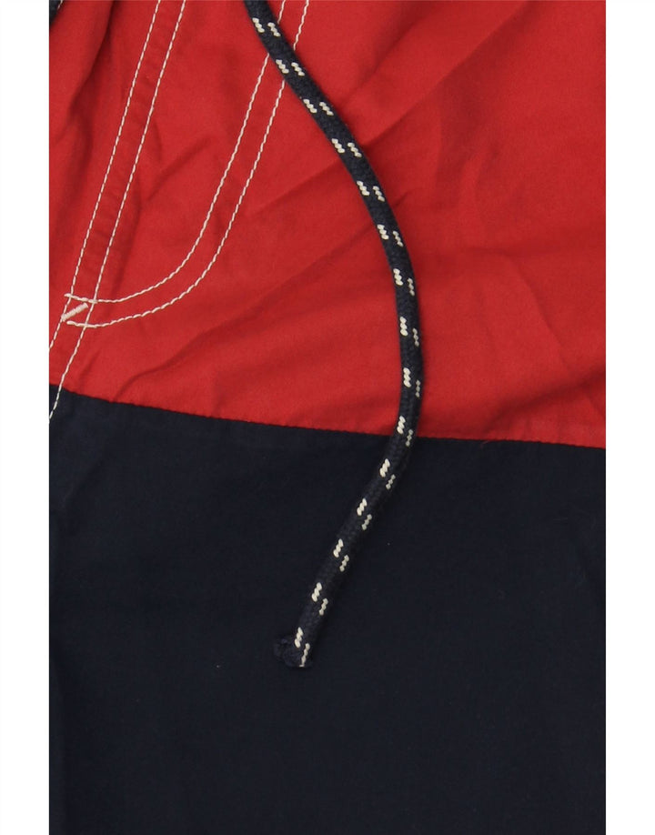 WEIRD FISH Mens Graphic Natação Shorts XL Azul Marinho Colorblock