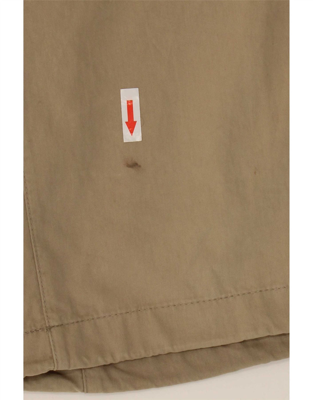 Timberland Mens Cargo Shorts W35 Grande Algodão Bege