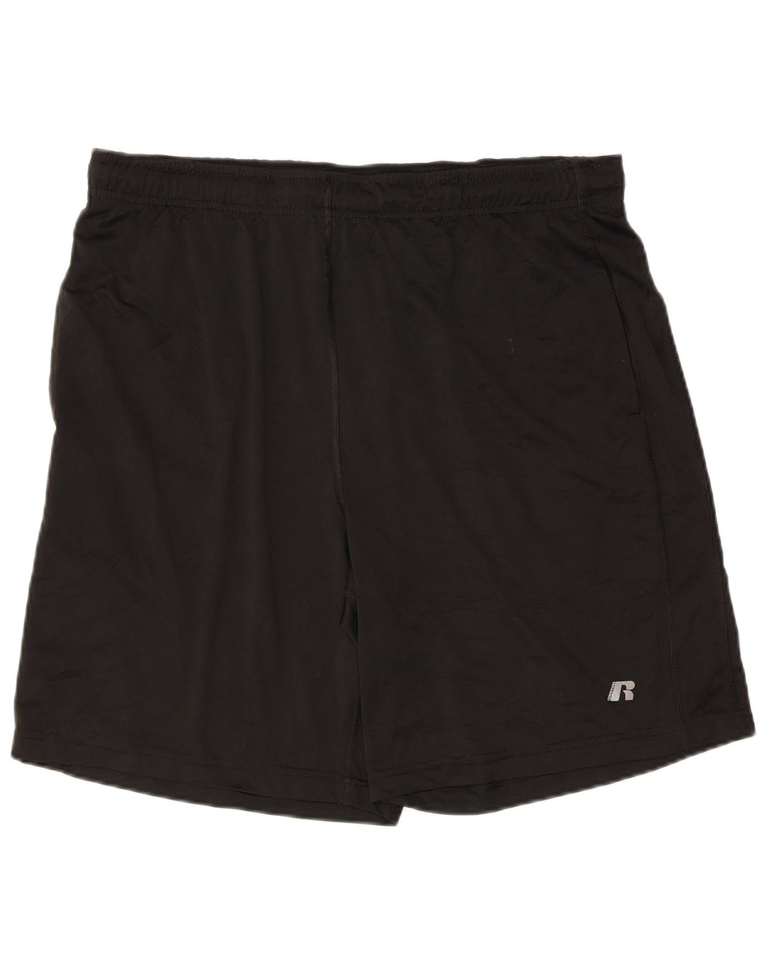 Russell Athletic Mens Sport Shorts Grande Poliéster Preto