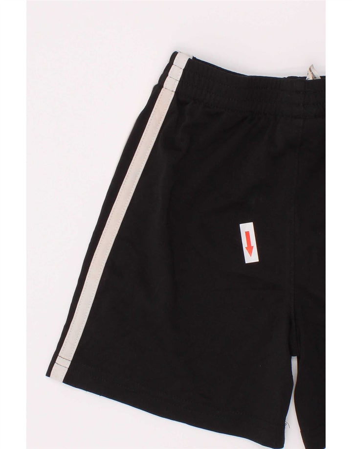 Shorts esportivos Adidas para meninos 18-24 meses preto poliéster