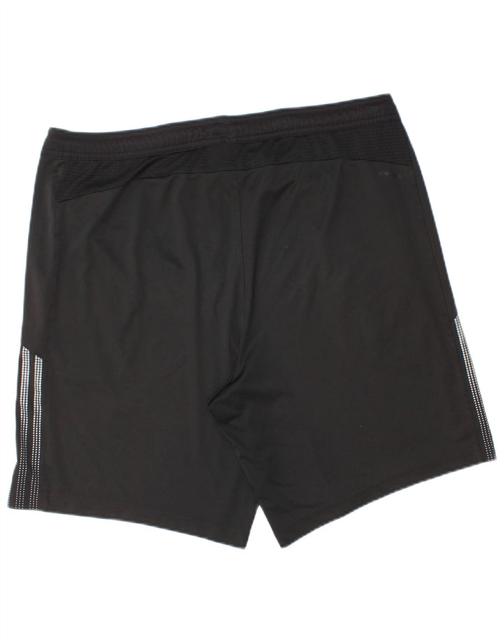 Shorts esportivos masculinos Adidas XL preto poliéster