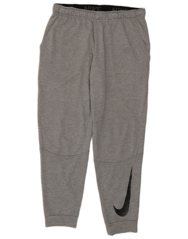 Calça esportiva Nike masculina Dri Fit Graphic Joggers grande cinza poliéster