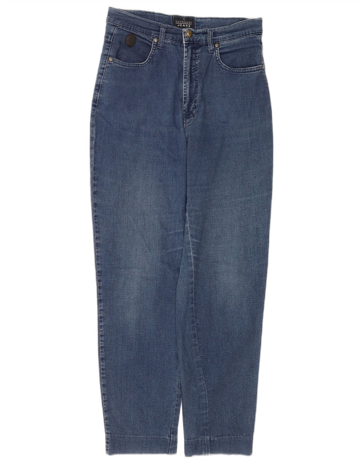 Trussardi Jeans Cônicos Femininos IT 43 Médio W29 L28 Azul