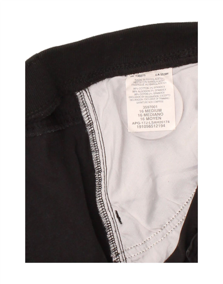 LEE Womens Relaxed Fit Cargo Shorts US 16 2XL W36  Black Cotton Vintage Lee and Second-Hand Lee from Messina Hembry 