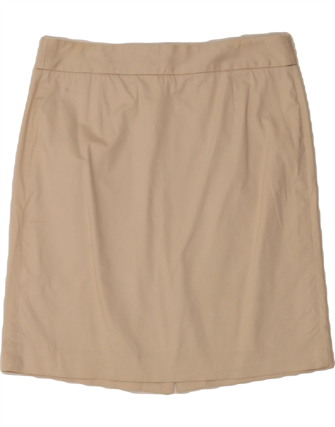 J. CREW Womens Straight Skirt US 12 Large W34  Beige Cotton Vintage J. Crew and Second-Hand J. Crew from Messina Hembry 