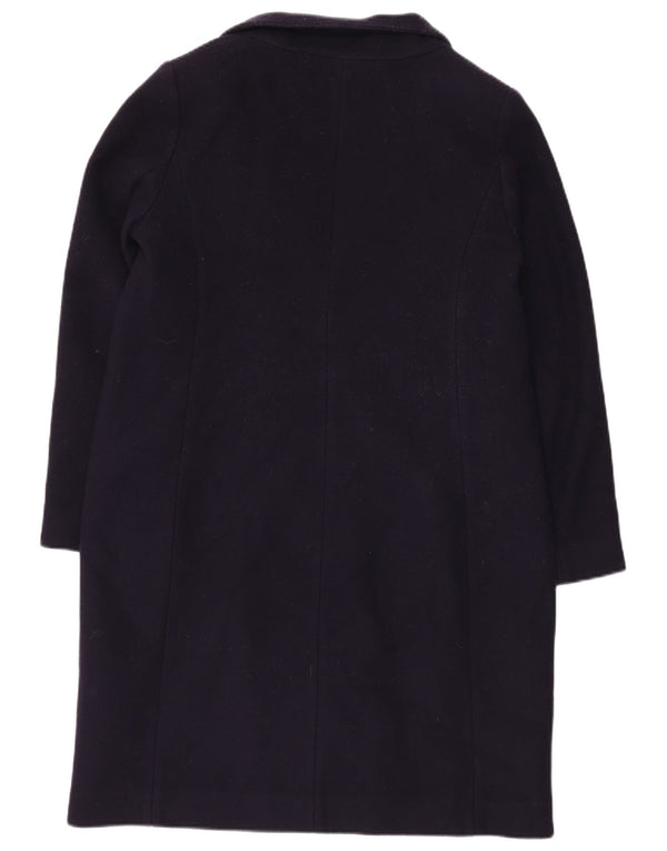 Sobretudo feminino Hobbs UK 14 grande lã roxa
