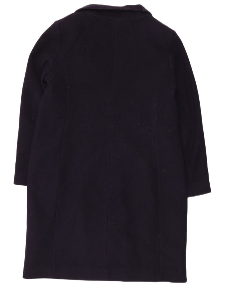 Sobretudo feminino Hobbs UK 14 grande lã roxa