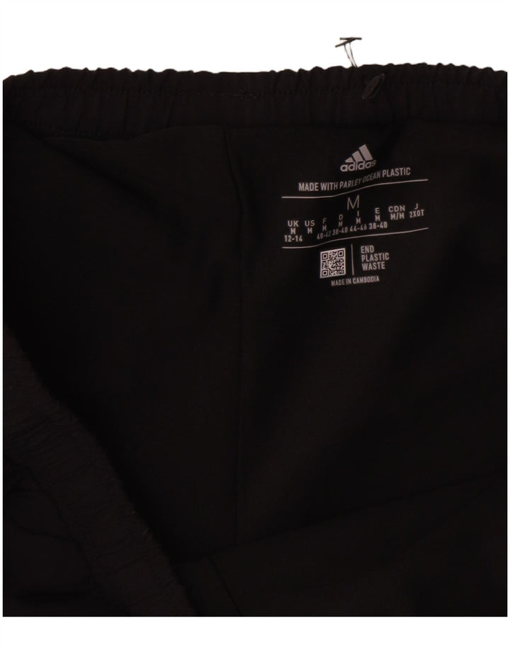 Shorts esportivos femininos Adidas UK 12/14 médio preto poliéster