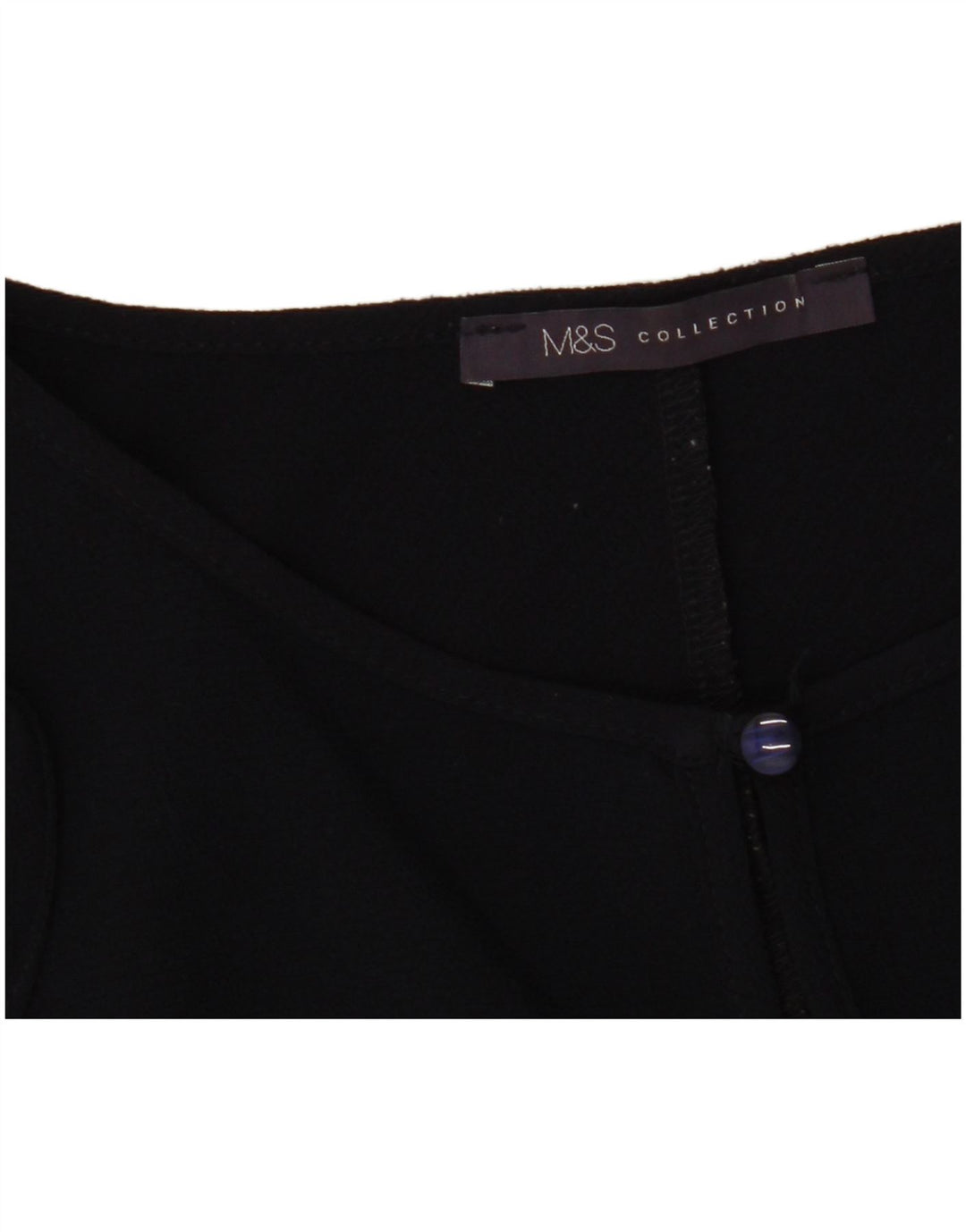Vestido feminino Marks & Spencer A-Line Reino Unido 16 grande azul marinho