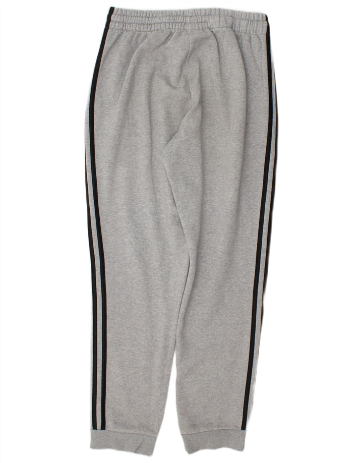 Calça de treino masculina Adidas Joggers cinza médio algodão manchado