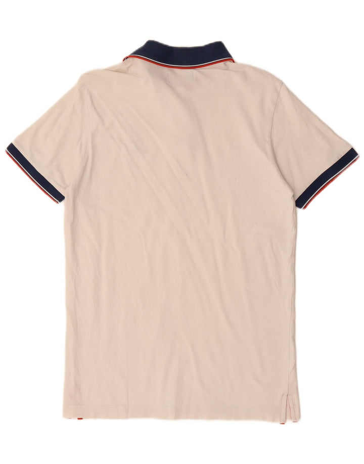 Camisa polo masculina AUSTRALIAN L'ALPINA IT 52 grande algodão branco