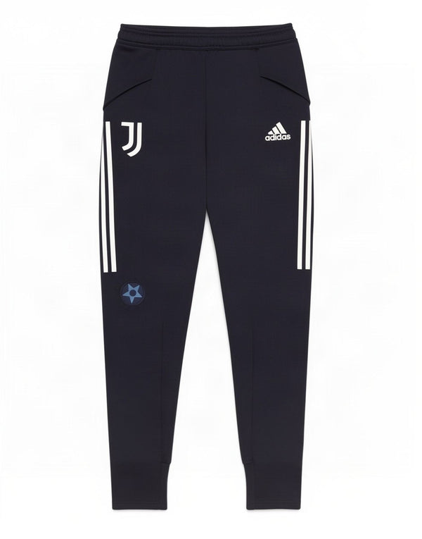 Calças de treino Adidas Boys Juventus Graphic 13-14 anos azul marinho
