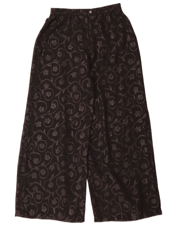Joseph Ribkoff Womens High Waist Casual Trousers UK 12 Medium W28 L30 Black
