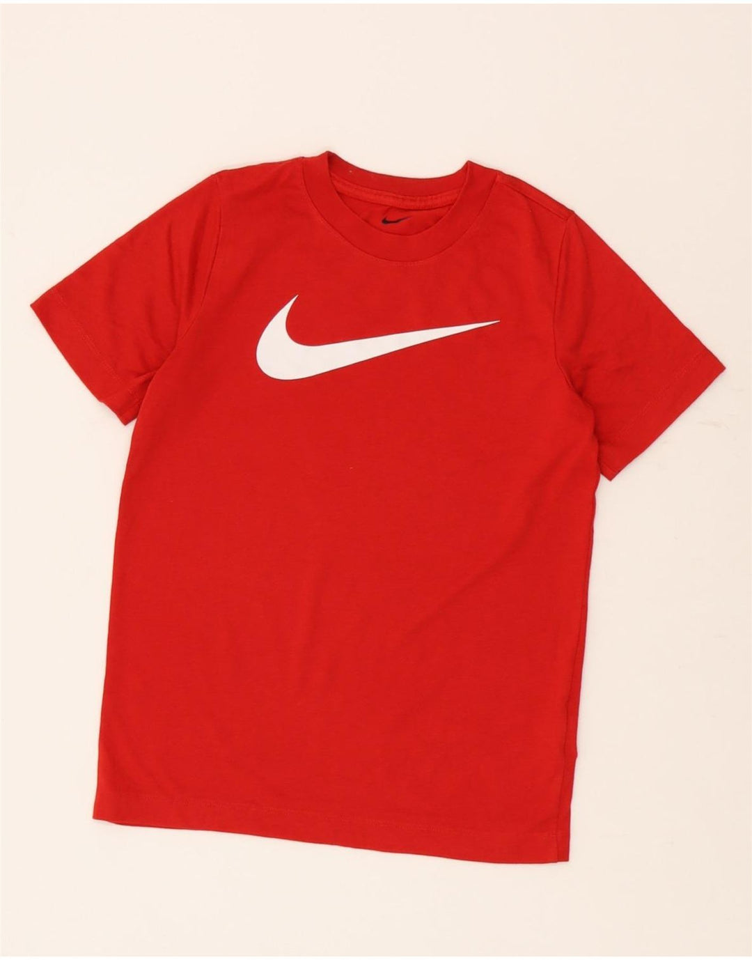 Camiseta Nike Boys Dri Fit Graphic Top 10-11 Anos Médio Poliéster Vermelho