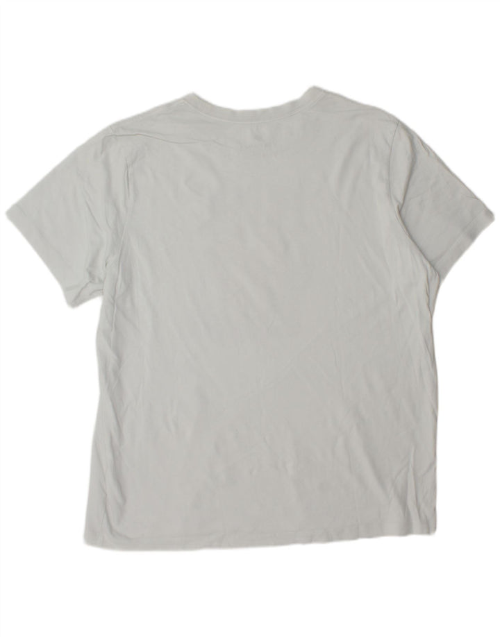 Camiseta Nike masculina gráfica Top XL algodão branco
