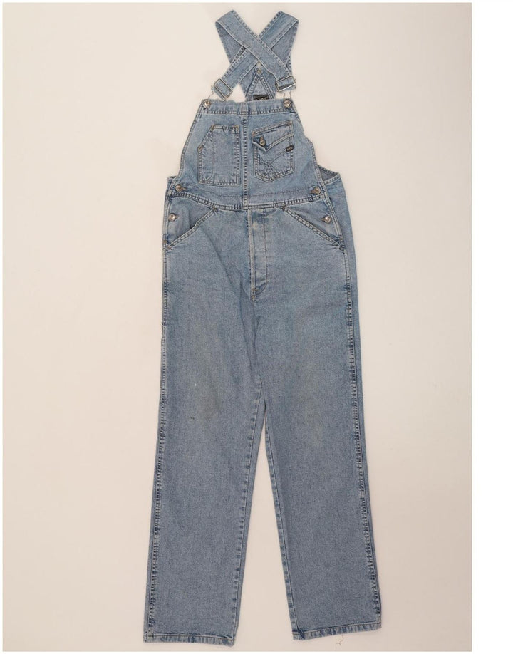 Gas Mens Cargo Macacão Jeans Médio W34 L31 Azul Algodão