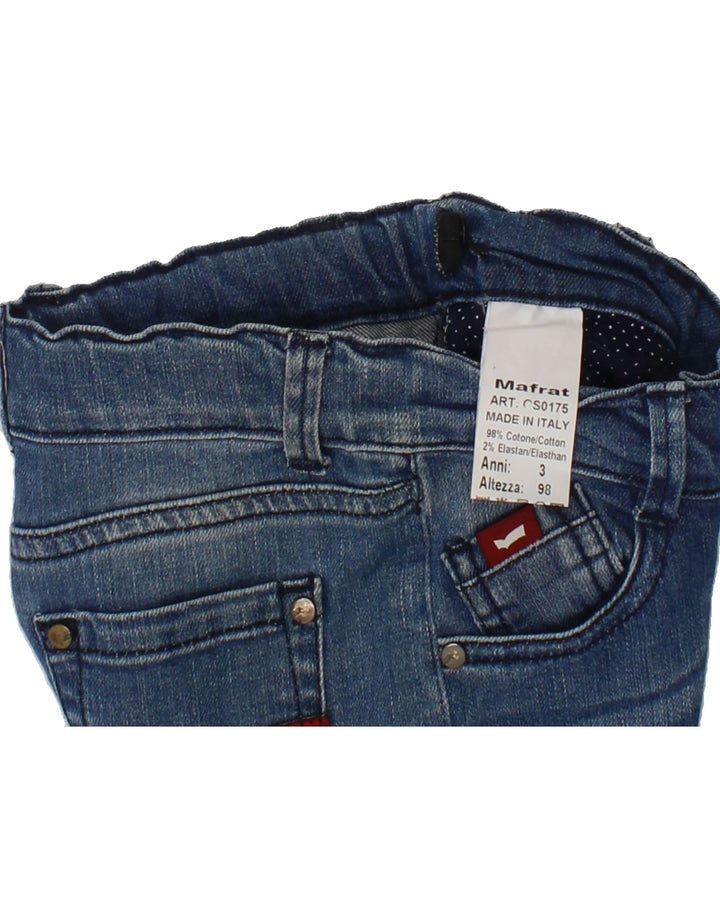 GAS Girls Straight Jeans 2-3 Years W20 L15 Blue Cotton Vintage Gas and Second-Hand Gas from Messina Hembry 