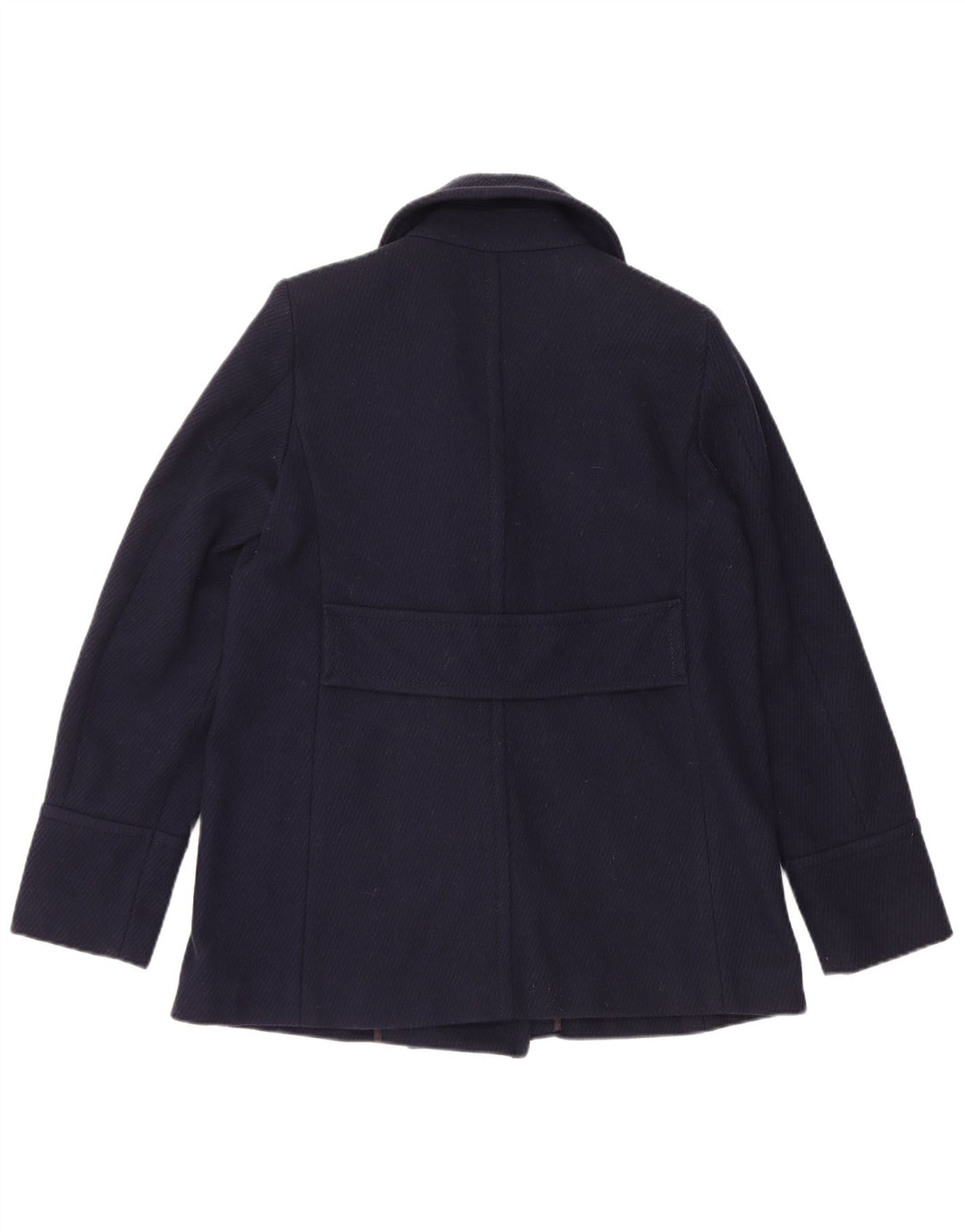 Marella Womens EMME Pea Coat UK 12 Médio Azul Marinho