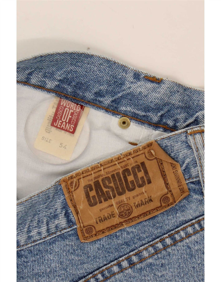 Casucci Calça Jeans Reta Masculina W34 L30 Azul Algodão