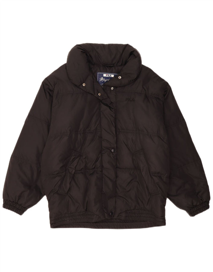 Jaqueta acolchoada feminina Fila Magic Line IT 44 médio preto poliamida
