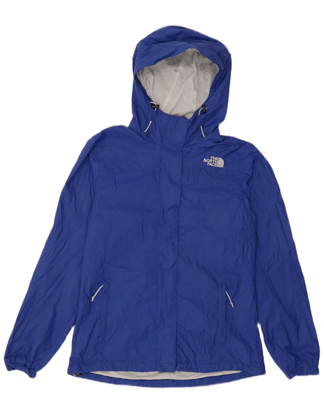 Jaqueta de chuva feminina com capuz e capuz The North Face UK 10 pequena azul
